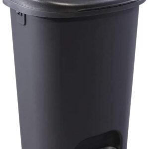 Rubbermaid Step On Lid Trash Can For Home Kitchen Garbage