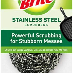 Scotch Brite Stainless Steel Scrubbers For Stubborn