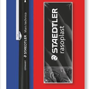 STAEDTLER Mars Mechanical Pencil with HB Lead and Eraser