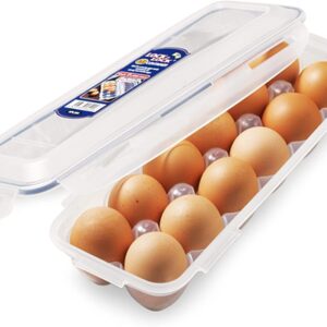 LocknLock Easy Essentials Specialty Dozen Egg Storage Container, 12-Cup